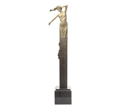 Fortitude by Carl Payne - Bronze Sculpture sized 10x26 inches. Available from Whitewall Galleries